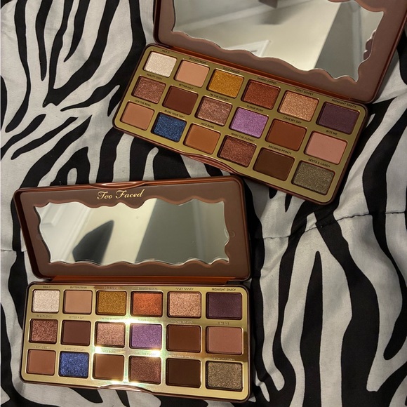 Too Faced Glam Eyeshadow Palette - Gold, Purple, Brown - Picture 1 of 1
